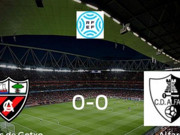 El Arenas de Getxo y el Alfaro se reparten los puntos en un partido sin goles (0-0)